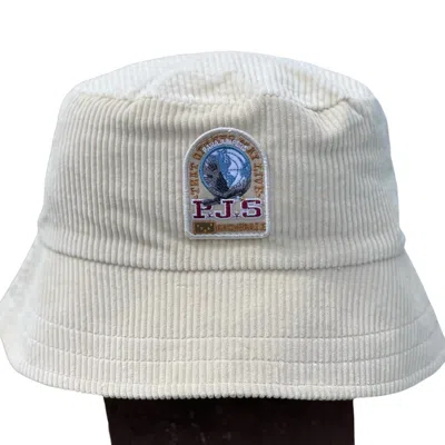 Parajumpers Corduroy Bucket Hat In Tapioca In Beige