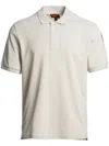 Parajumpers Cotton Polo Shirt In Neutrals