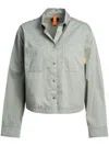 Parajumpers Cotton Shirt In Grey