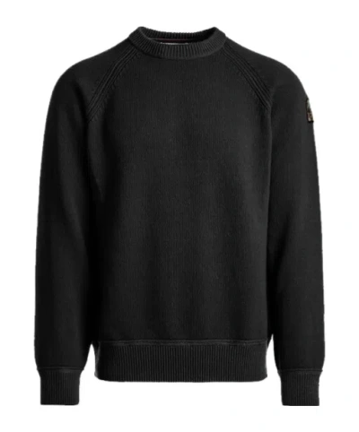 Parajumpers Crew Neck Sweater In Black