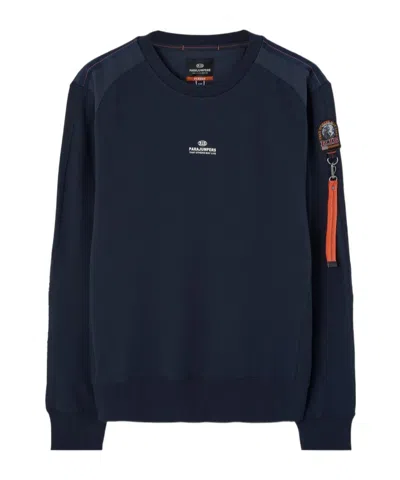 Parajumpers Crew Neck Sweatshirt In Blue