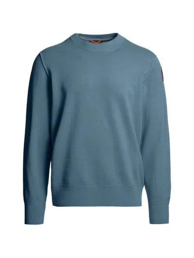 Parajumpers Crew-neck Sweatshirt In Blue