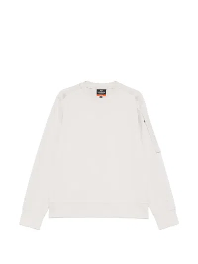 Parajumpers Sweatshirt Mit Rundhalsausschnitt In White