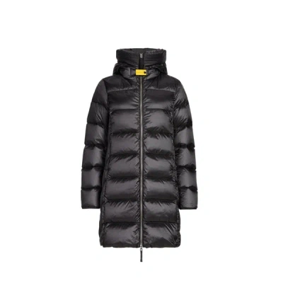Parajumpers Doudoune Mi-longue À Capuche Marion In Black