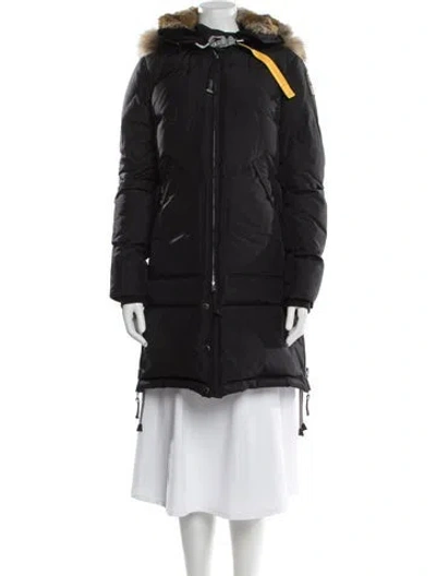 Pre-owned Parajumpers Down Coat In Black