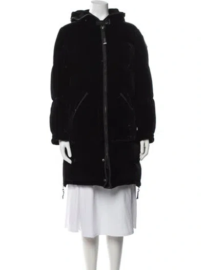 Pre-owned Parajumpers Down Coat In Black