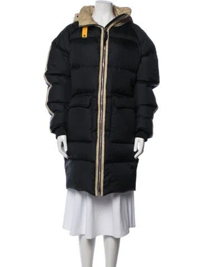 Pre-owned Parajumpers Down Coat In Black
