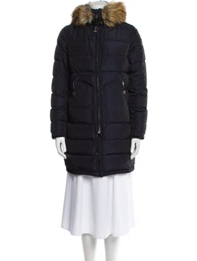 Pre-owned Parajumpers Down Coat In Blue