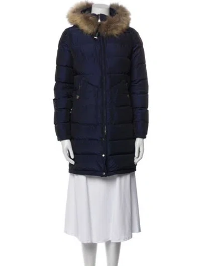 Pre-owned Parajumpers Down Coat In Blue