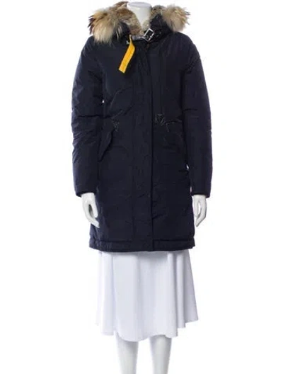Pre-owned Parajumpers Down Coat In Blue