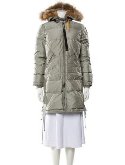 Pre-owned Parajumpers Down Coat In Neutral
