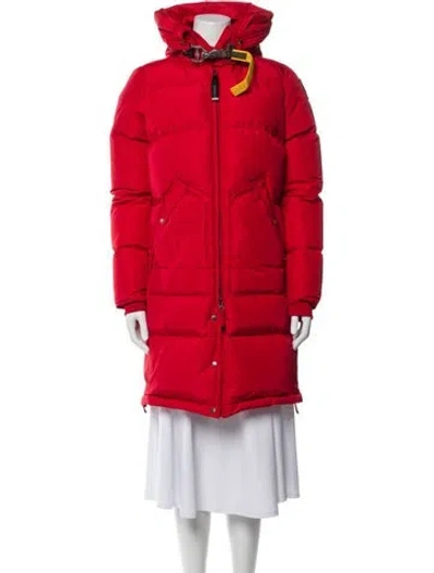 Pre-owned Parajumpers Down Coat In Orange