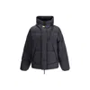 Parajumpers Black Cloud Hooded Down Jacket In Black