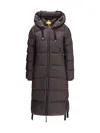 Parajumpers Panda Long Down Jacket In Black