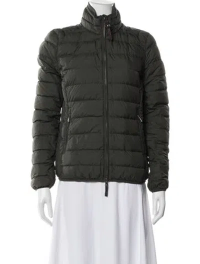 Pre-owned Parajumpers Down Jacket In Green
