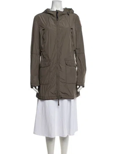 Pre-owned Parajumpers Down Jacket In Green
