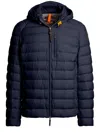 Parajumpers Down Jacket "last Minute" In Blue