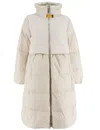Parajumpers Eyma Parka Coat In Moonbeam