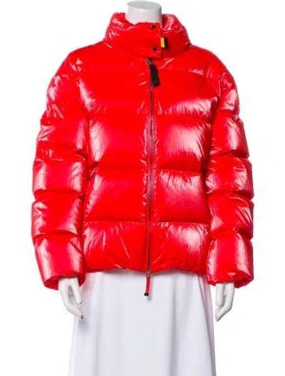 Pre-owned Parajumpers Down Jacket In Orange