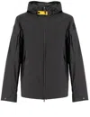 Parajumpers Waterproof Aso Jacket In Black
