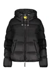 Parajumpers Down Jacket With Hood In Black