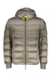 Parajumpers Down Jacket With Hood In Gray
