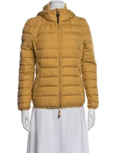 Pre-owned Parajumpers Down Jacket In Yellow