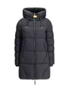 Parajumpers Janet Hooded Down Jacket In Black
