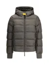 Parajumpers Women Hooded Down Jacket In Gray