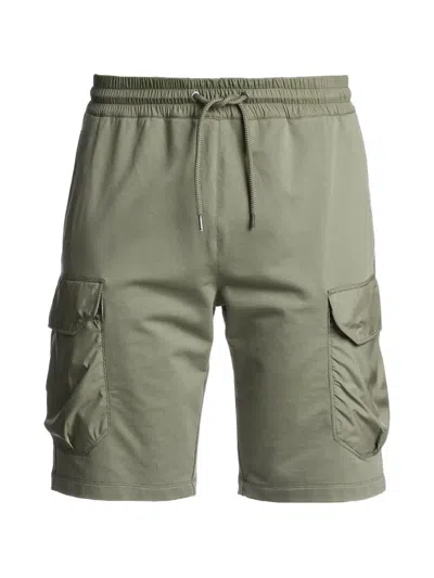 Parajumpers Drawstring Cargo Shorts In Green