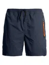 Parajumpers Drawstring Swim Shorts In Blue