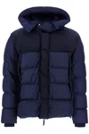 Parajumpers Two-pockets Quilted Duke Down Jacket In Blue