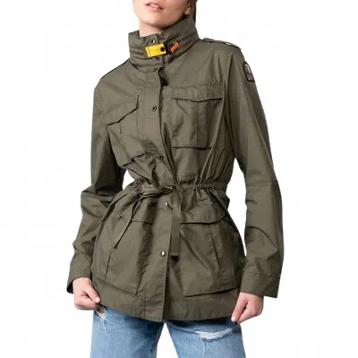 Parajumpers Dulcie Windbreaker Jacket In Fisherman In Green