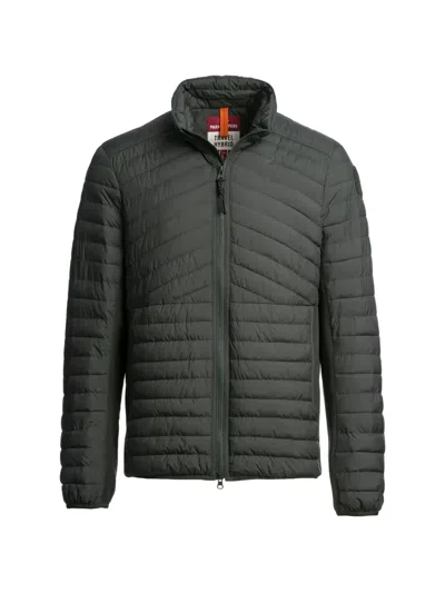 Parajumpers Dunfries Quilted Zip-up Jacket In Black