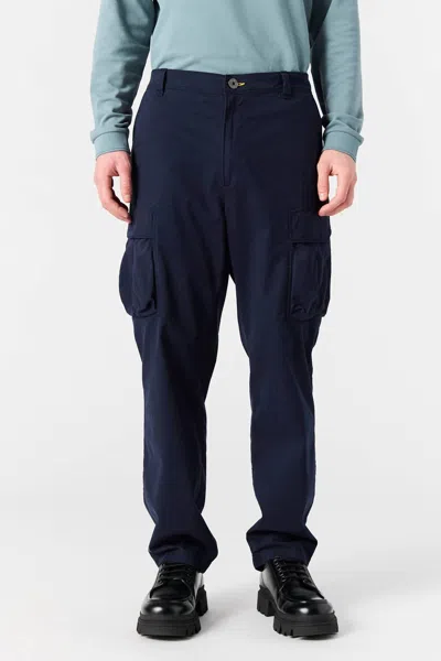 Parajumpers Edmund Gd Long Pants In Blue Navy In Black