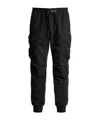 Parajumpers Osage Cargo Trousers Black In Black