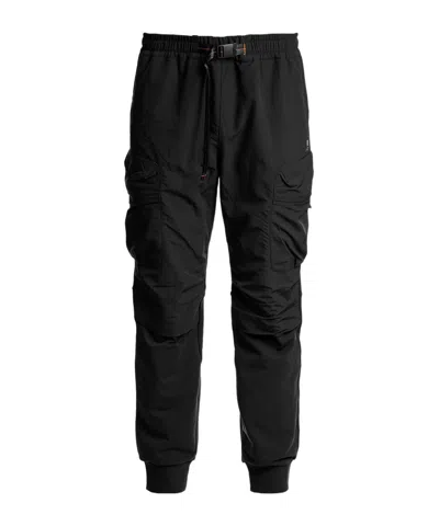 Parajumpers Elastic Waist Casual Pants In Black