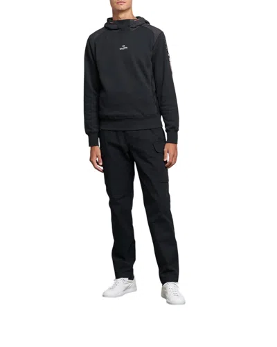Parajumpers Charlie Easy Zip-up Hoodie In Black