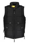 Parajumpers Elegant Black Vest And Functional For Outdoor In Black
