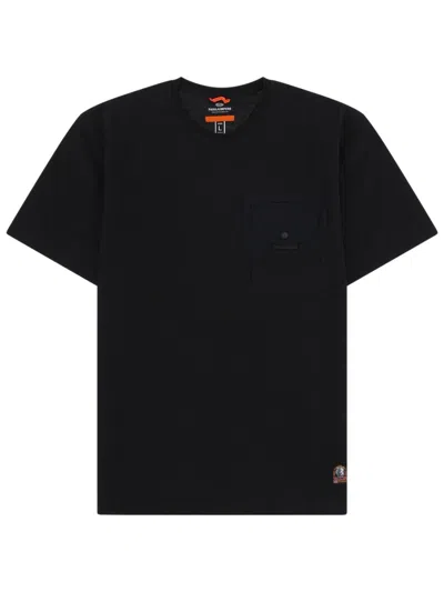 Parajumpers Elevated Style Cotton T-shirt For Men - Summer Collection 2026 In Black