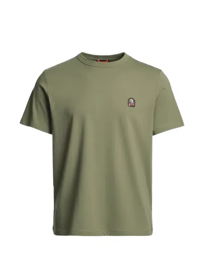 Parajumpers Elio Logo-patch T-shirt In Green