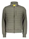 Parajumpers Lightweight Sports Jacket With Elastic Sleeves In Green