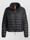 Parajumpers Emilia Down Jacket High Collar Style In Black