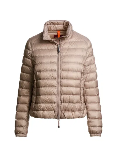 Parajumpers Emilia Quilted Down Jacket In Neutral