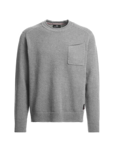 Parajumpers Enego Crew-neck Knit In Gray