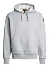 Parajumpers Everest Logo-patch Hoodie In Gray