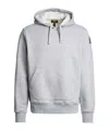 Parajumpers Everest Hooded Sweatshirt Kangaroo Pocket In Gray