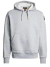 Parajumpers Everest Hooded Sweatshirt Kangaroo Pocket In Gray