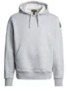 Parajumpers Everest Hooded Sweatshirt Kangaroo Pocket In Gray