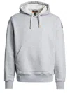 Parajumpers Everest Hooded Sweatshirt Kangaroo Pocket In Gray